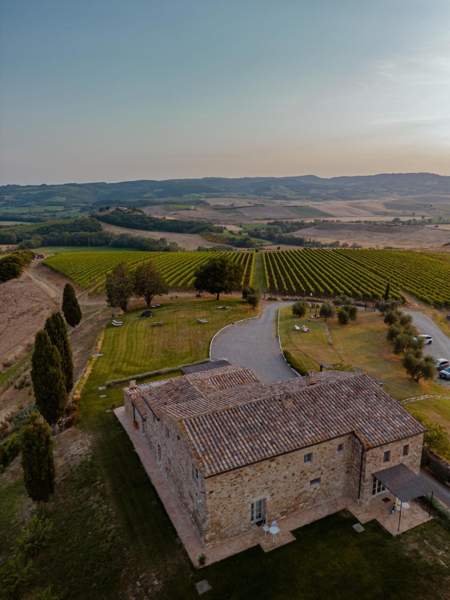 Villa Sce Quiric San Quirico dʼOrcia Exterior foto