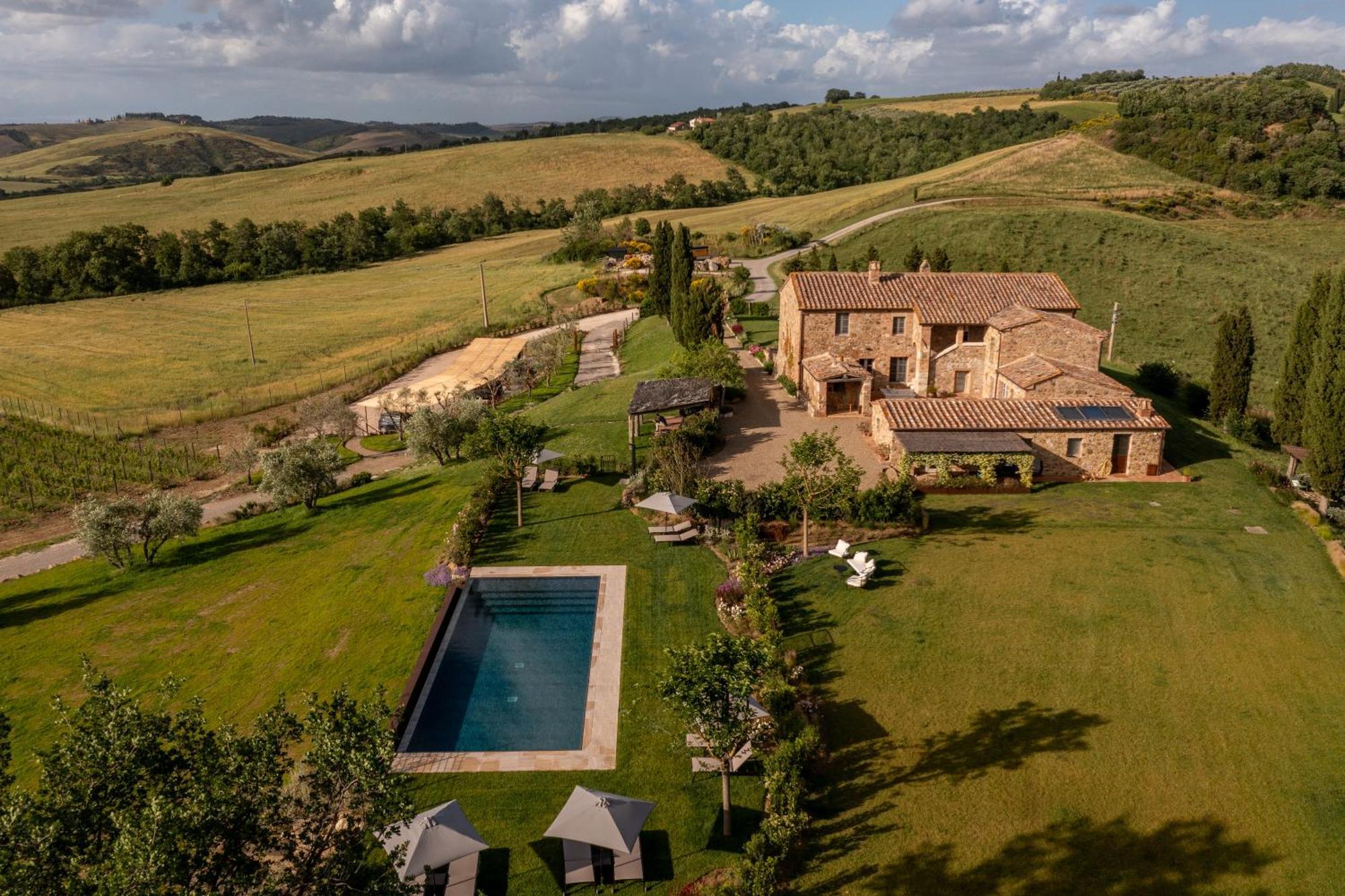 Villa Sce Quiric San Quirico dʼOrcia Exterior foto
