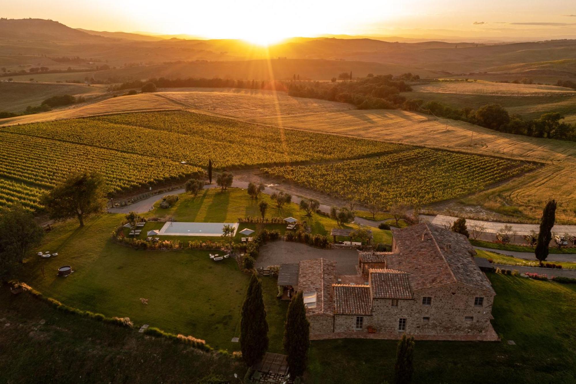 Villa Sce Quiric San Quirico dʼOrcia Exterior foto