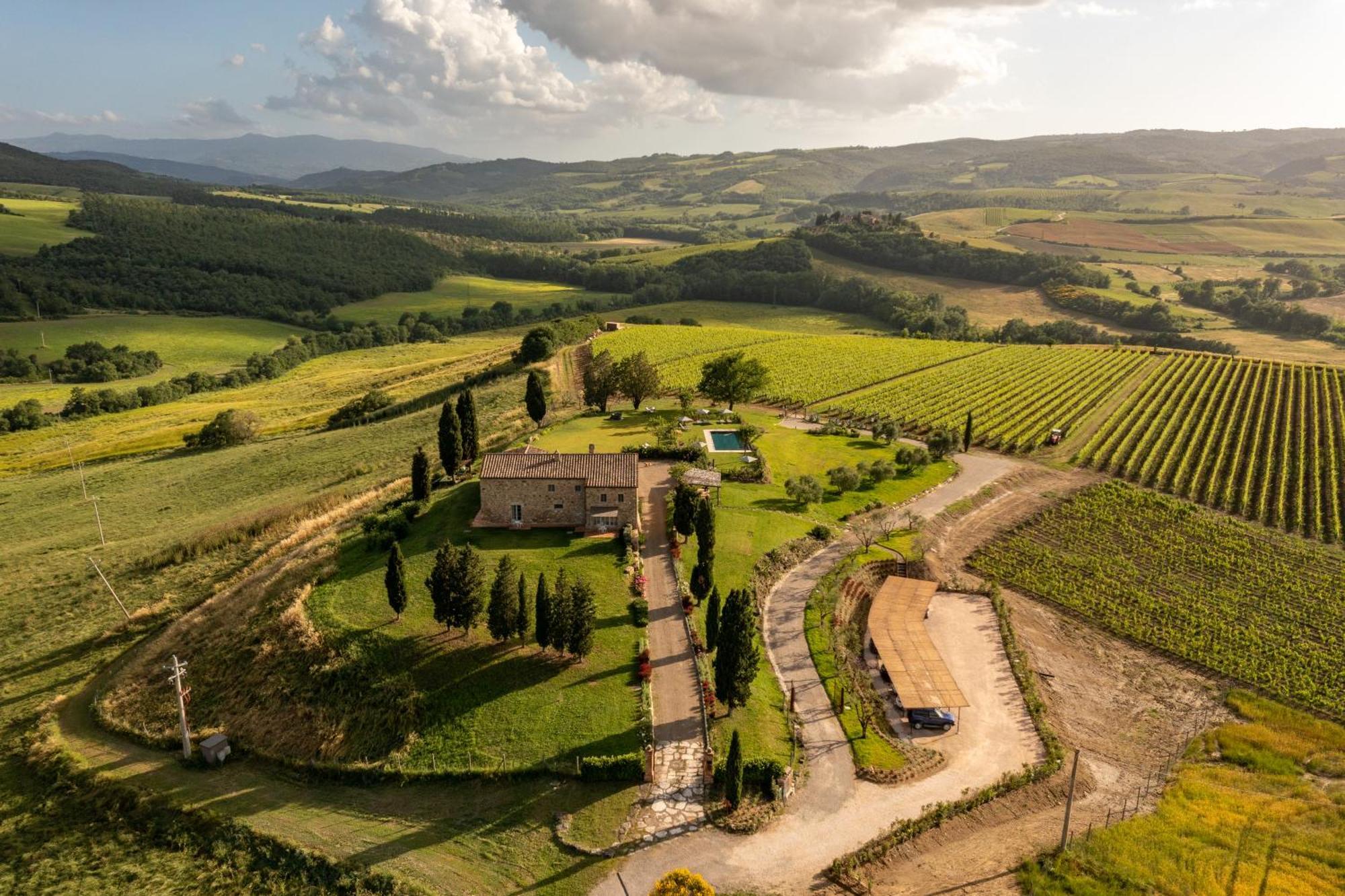 Villa Sce Quiric San Quirico dʼOrcia Exterior foto